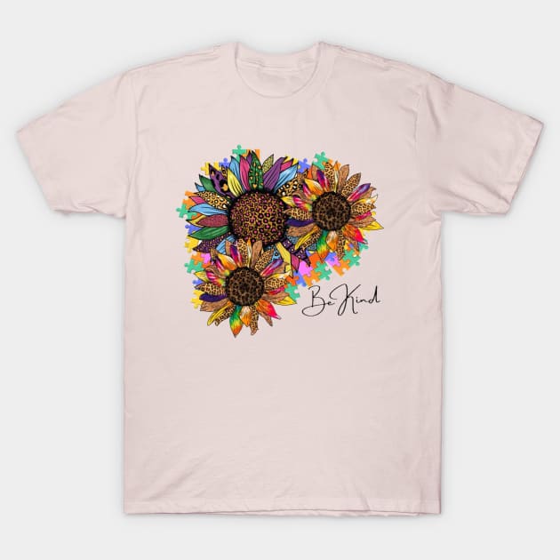 Autism love T-Shirt by Hanadrawing